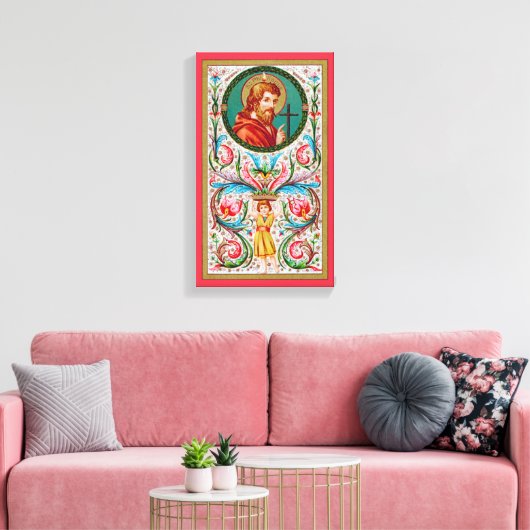St. Philip de Apostle (JMAS 10) Canvas Afdruk (Insitu (Woonkamer))