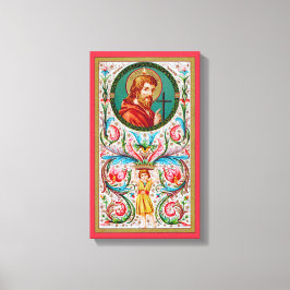 St. Philip de Apostle (JMAS 10) Canvas Afdruk