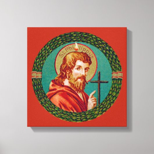 St. Philip de Apostle (JMAS 10) Canvas Afdruk (Voorkant)