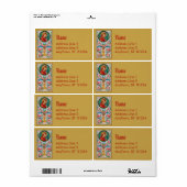 St. Philip de Apostle (JMAS 10) Etiket (Full Sheet)