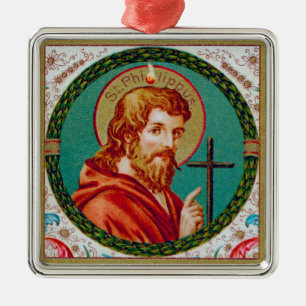 St. Philip de Apostle (JMAS 10) Metalen Ornament