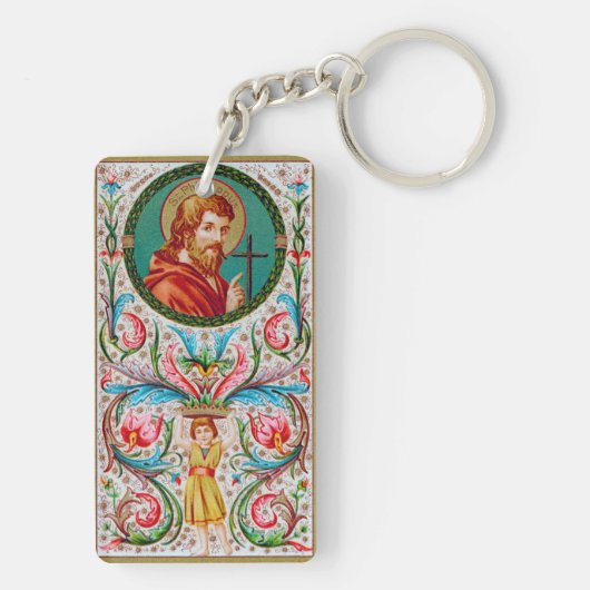 St. Philip de Apostle (JMAS 10) Sleutelhanger (achterkant)