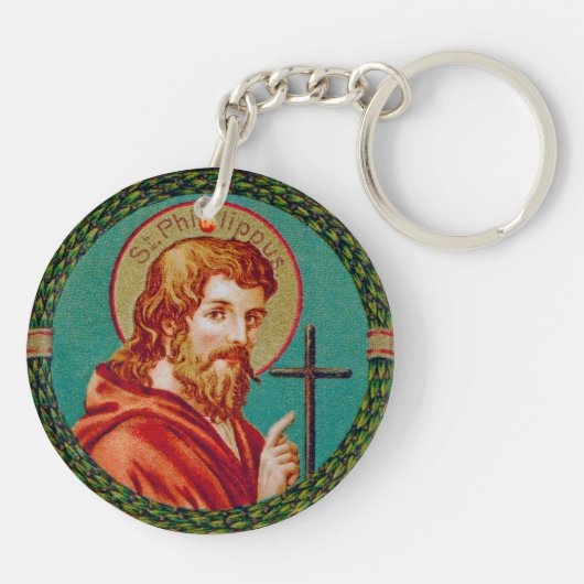 St. Philip de Apostle (JMAS 10) Sleutelhanger (Achterkant)