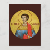 St. Philip de Deacon Prayer Card Briefkaart (Voorkant)