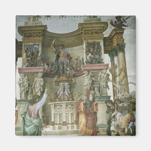 St. Philip Exorcizing a Demon, c.1497-1500 Magneet (Voorkant)