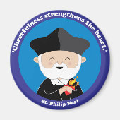 St. Philip Neri Magneet (Voorkant)
