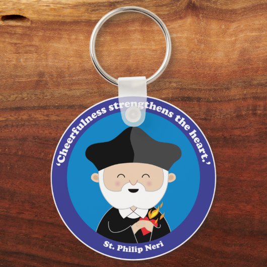 St. Philip Neri Sleutelhanger (Voorkant)