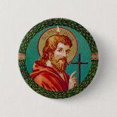 St. Philip the Apostle (JMAS 10) Ronde Button 5,7 Cm (Voorkant)