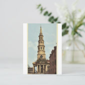St. Philip's Church, Charleston, S.C. klassiek hee Briefkaart (Staand voorkant)