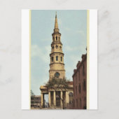 St. Philip's Church, Charleston, S.C. klassiek hee Briefkaart (Voorkant)