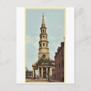 St. Philip's Church, Charleston, S.C. klassiek hee Briefkaart