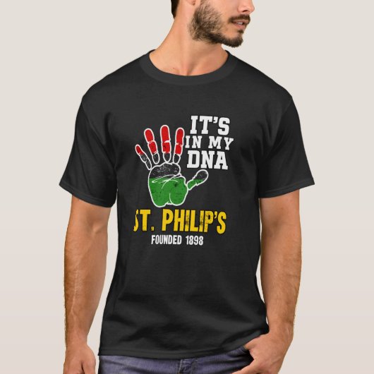 St. Philip's, SPC, Souvenir HBC Design T-shirt (Voorkant)