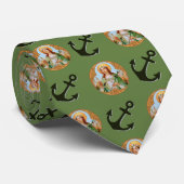 St. Philomena (BK 005) & Anker van het Geloof Stropdas (Opgerold)