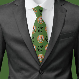 St. Philomena (BK 005) & Anker van het Geloof Stropdas