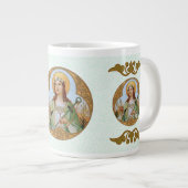 St. Philomena (BK 005) Grote Koffiekop (Voorkant rechts)