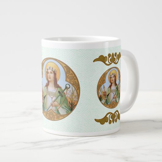 St. Philomena (BK 005) Grote Koffiekop (Voorkant rechts)