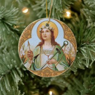 St. Philomena (BK 005) Keramisch Ornament