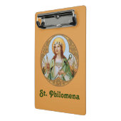 St. Philomena (BK 005) Mini Klembord (Angled2)