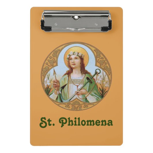 St. Philomena (BK 005) Mini Klembord (Voorkant)