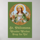 St. Philomena (BK 005) Poster (Voorkant)