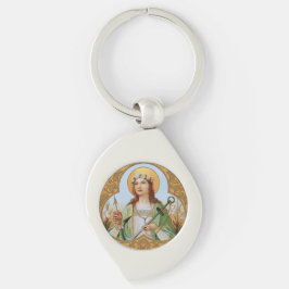 St. Philomena (BK 005) Swirl Sleutelhanger