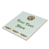 St. Philomena (BK 005) Tegeltje (Zijkant)