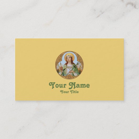 St. Philomena (BK 005) Visitekaartje (Achterkant)