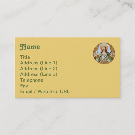 St. Philomena (BK 005) Visitekaartje (Voorkant)