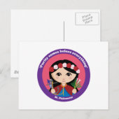 St. Philomena Briefkaart (Voorkant / Achterkant)