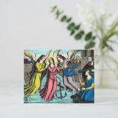 St. Philomena gered van verdrinking Briefkaart (Staand voorkant)