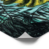 St. Philomena gered van verdrinking Poster (Hoek)