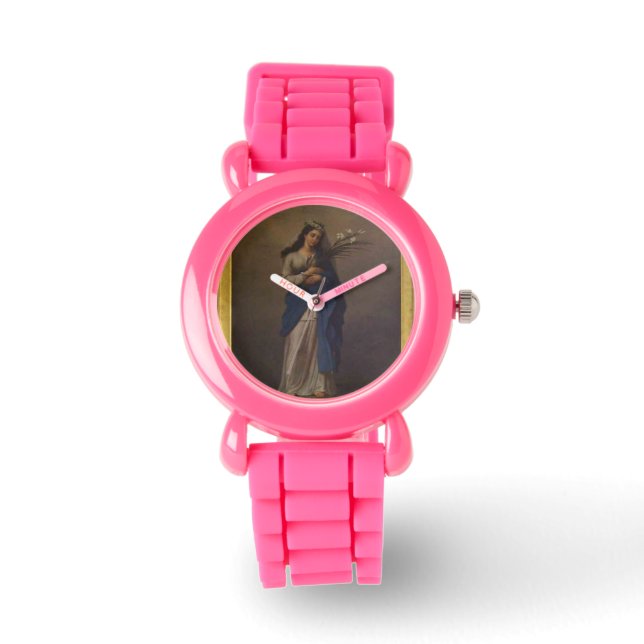 St Philomena Kind horloge (Voorkant)