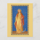 St. Philomena met Anchor (SNV 051) Briefkaart (Voorkant)