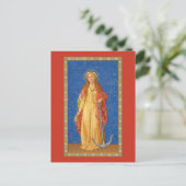 St. Philomena met Anchor (SNV 051) Briefkaart (Staand voorkant)