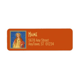 St. Philomena met Anchor (SNV 051) Etiket