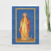 St. Philomena met Anchor (SNV 051) Kaart (Voorkant)