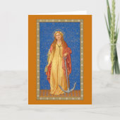 St. Philomena met Anchor (SNV 051) Kaart (Voorkant)