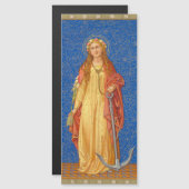 St. Philomena met Anchor (SNV 051) Magnet (Voorkant / Achterkant)