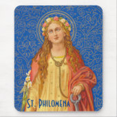 St. Philomena met Anchor (SNV 051) Muismat (Voorkant)