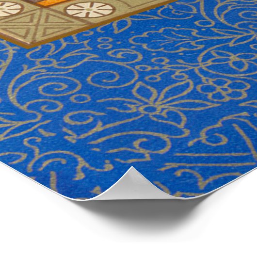 St. Philomena met Anchor (SNV 051) Poster (Hoek)