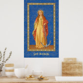 St. Philomena met Anchor (SNV 051) Poster (Keuken)