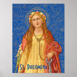 St. Philomena met Anchor (SNV 051) Poster