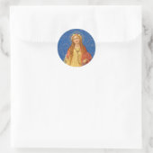 St. Philomena met Anchor (SNV 051) Ronde Sticker (Tas)