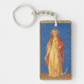 St. Philomena met Anchor (SNV 051) Sleutelhanger (Voorkant)