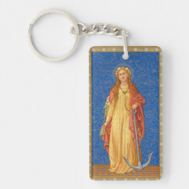 St. Philomena met Anchor (SNV 051) Sleutelhanger