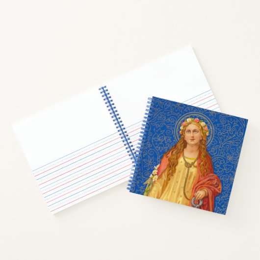 St. Philomena met Anker (SNV 051) Notitieboek (Binnen)