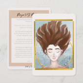 St. Philomena Prayer Kaart (Voorkant / Achterkant)