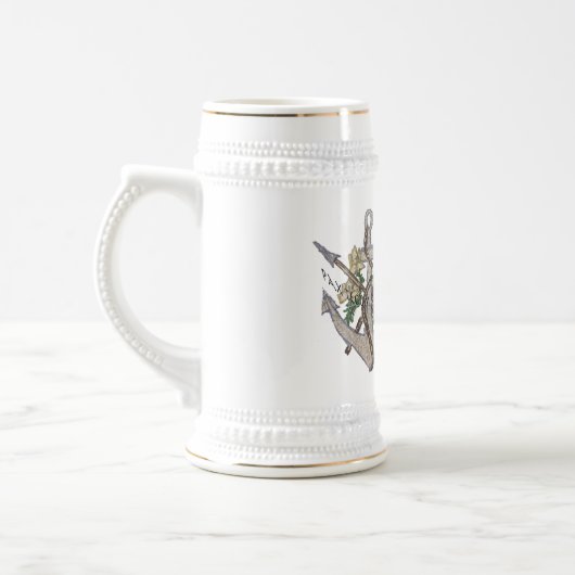 St. Philomena Stein met Prayer Bierpul (Links)