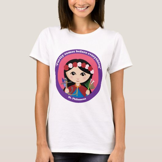 St. Philomena T-shirt (Voorkant)