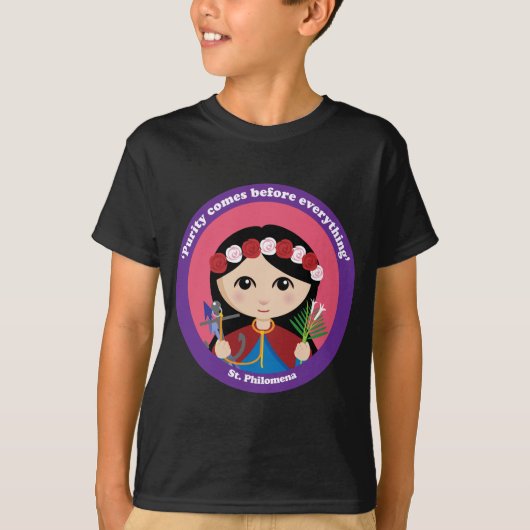 St. Philomena T-shirt (Voorkant)